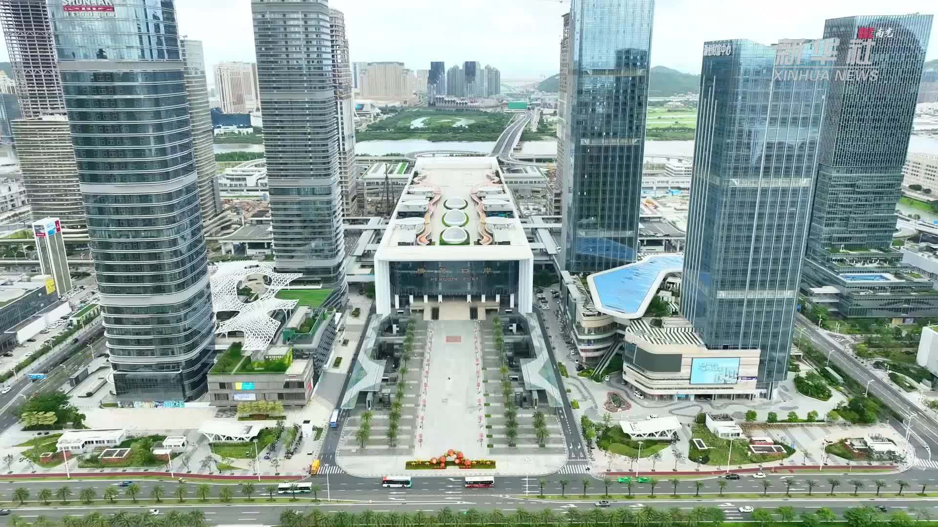 横琴口岸今年上半年客流车流创新高