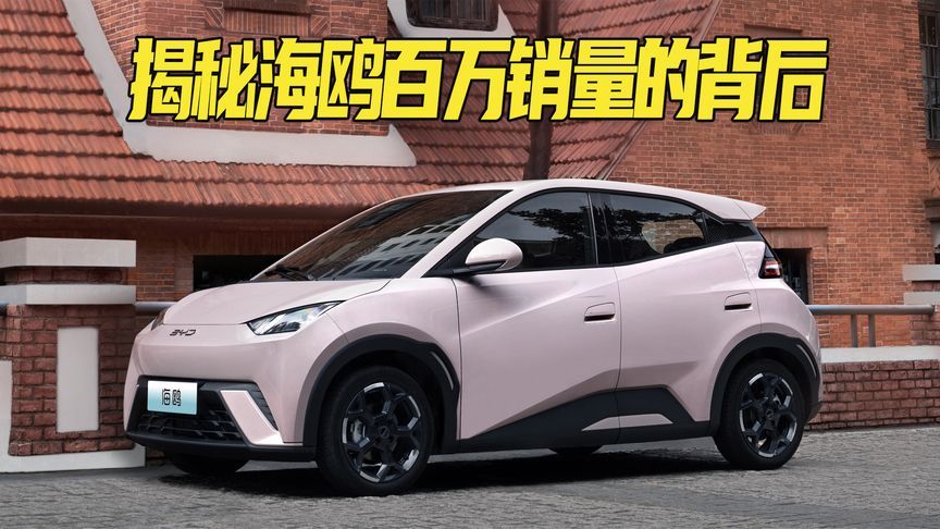 销量最快破百万的纯电+A00级车型！比亚迪海鸥有何秘诀？