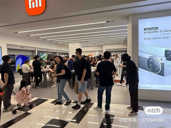 小米韩国大动作,首家小米之家开业