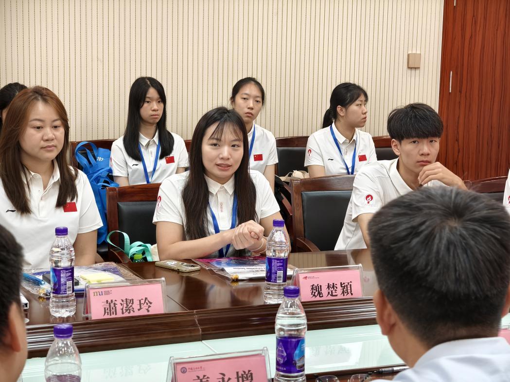香港城市大学代表魏楚颖发言