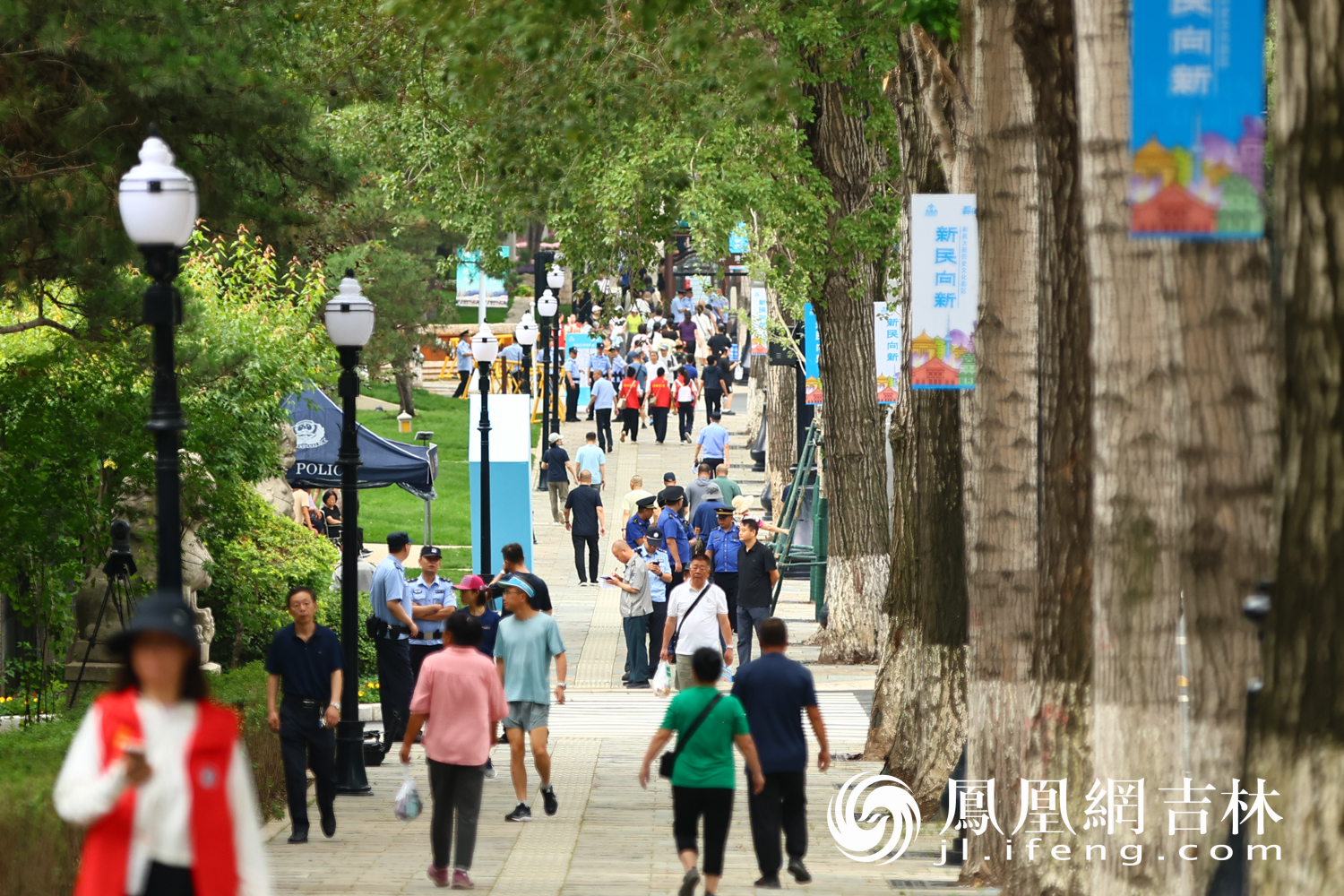 7月5日，长春新民大街历史文化街区开街。
