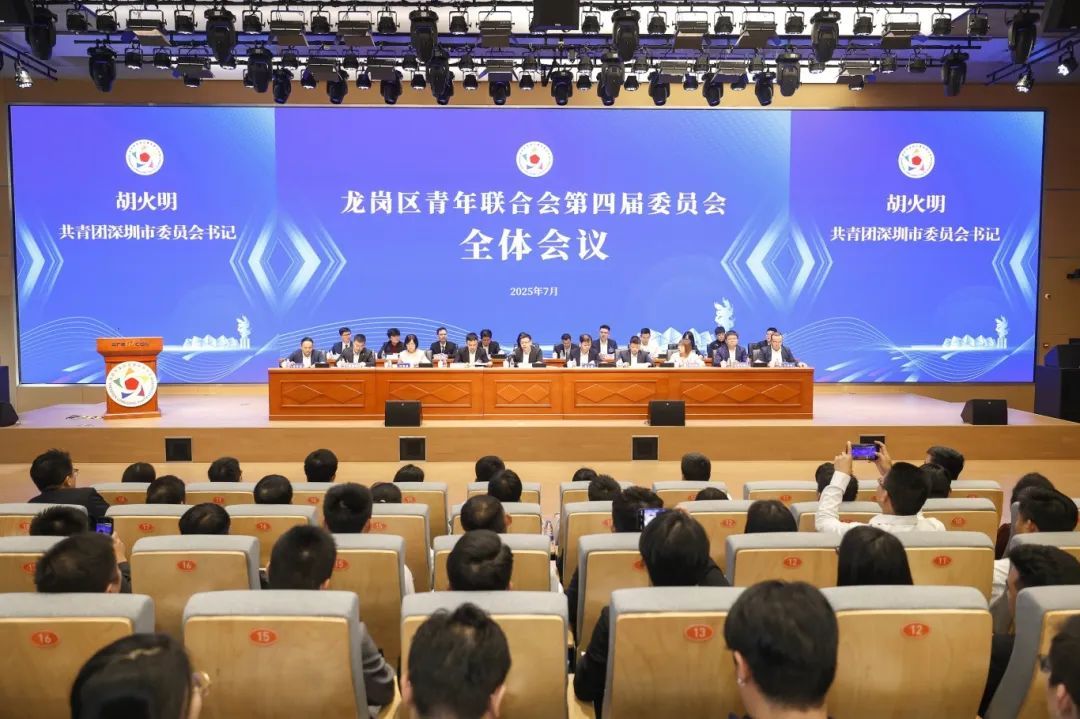 ▲团市委书记胡火明讲话