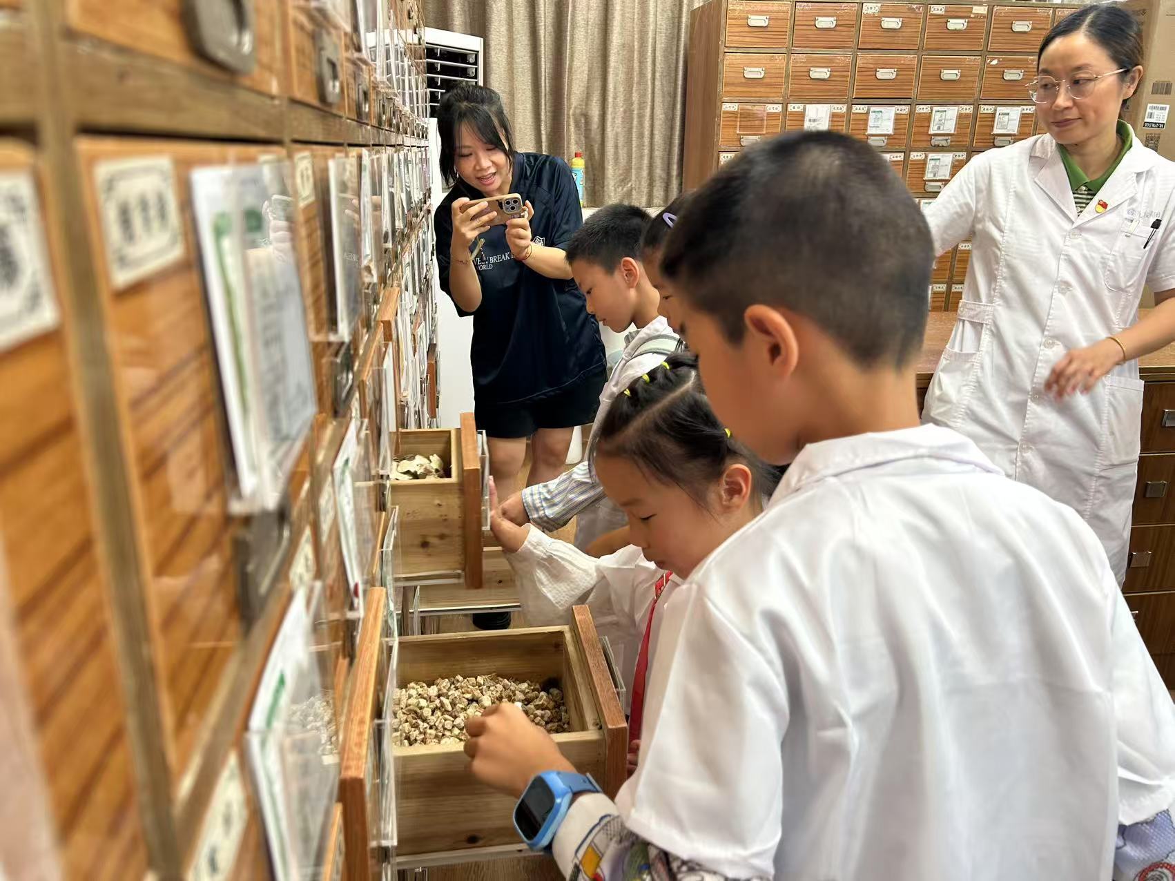 江北工会让小候鸟传承中华医药文化