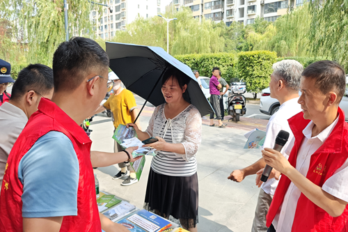 西安高新区2025年垃圾分类教学推广服务系列活动走进木塔寺遗址公园