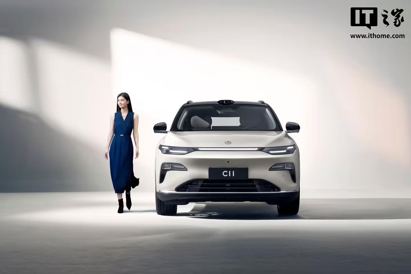 新款零跑C11中型SUV上市:纯电、增程双动力,14.98万元起