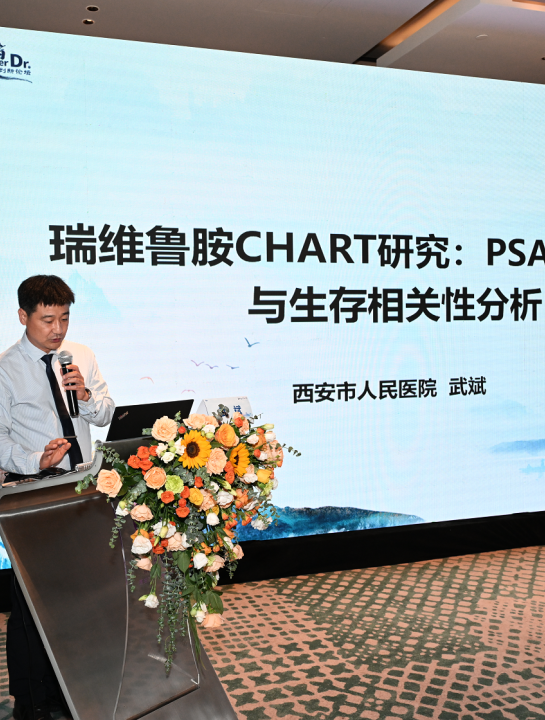 武斌教授（我院泌尿肾脏病院）瑞维鲁胺CHART研究：PSA强效速降与生存相关性分析
