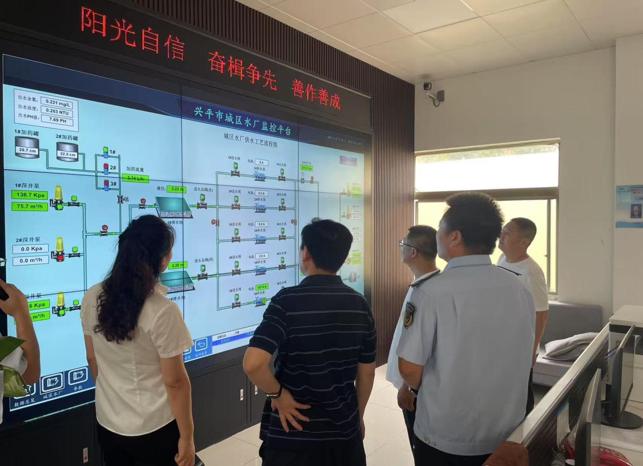 咸阳市生态环境局兴平分局联合兴平市市场监管局开展双随机检查工作