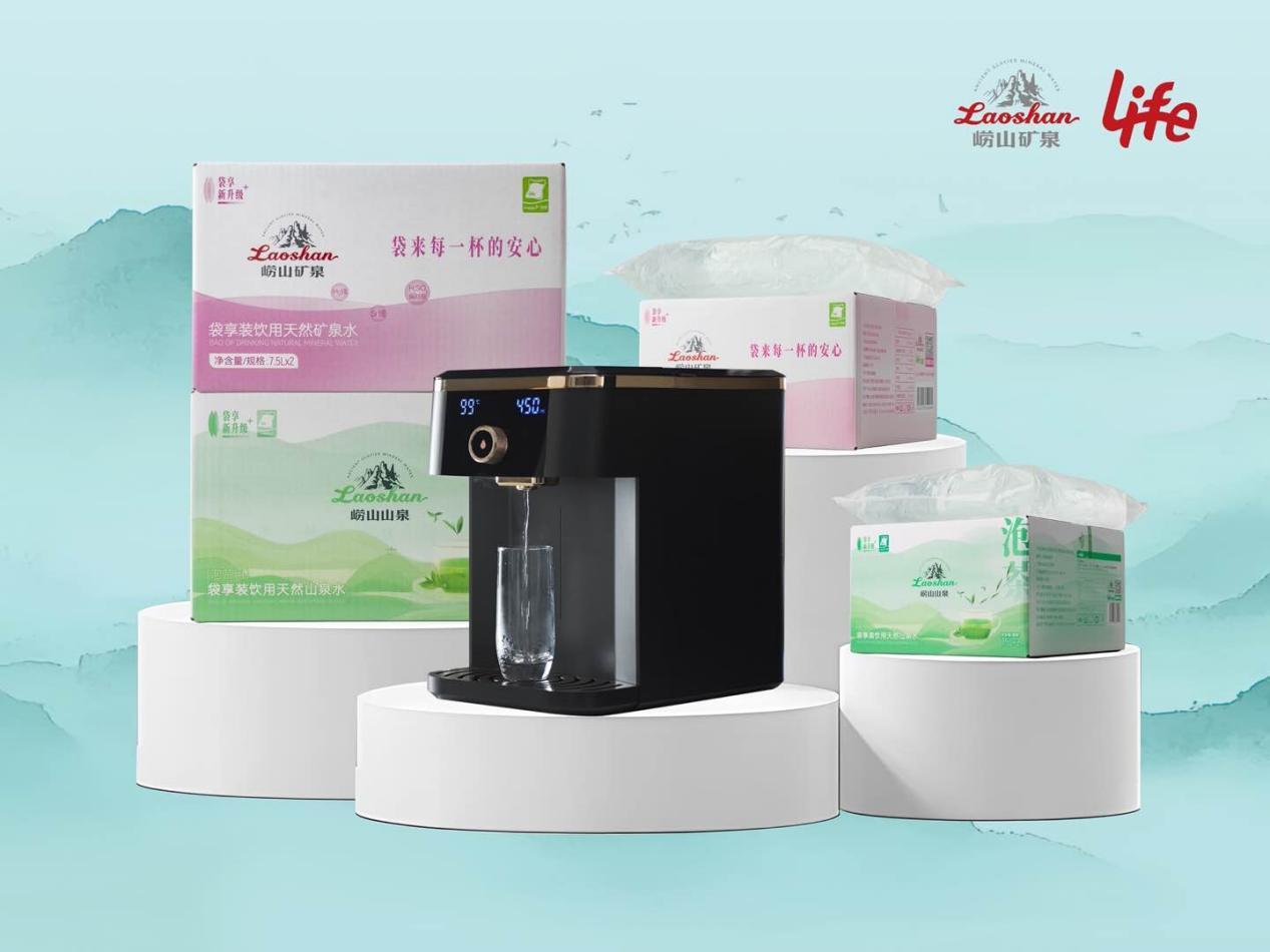 崂山矿泉乐富袋装水：每一袋水都是对健康生活的致敬