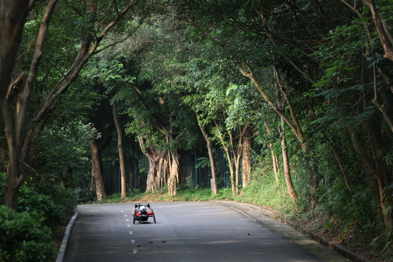 （龙口水库公路赛现场）