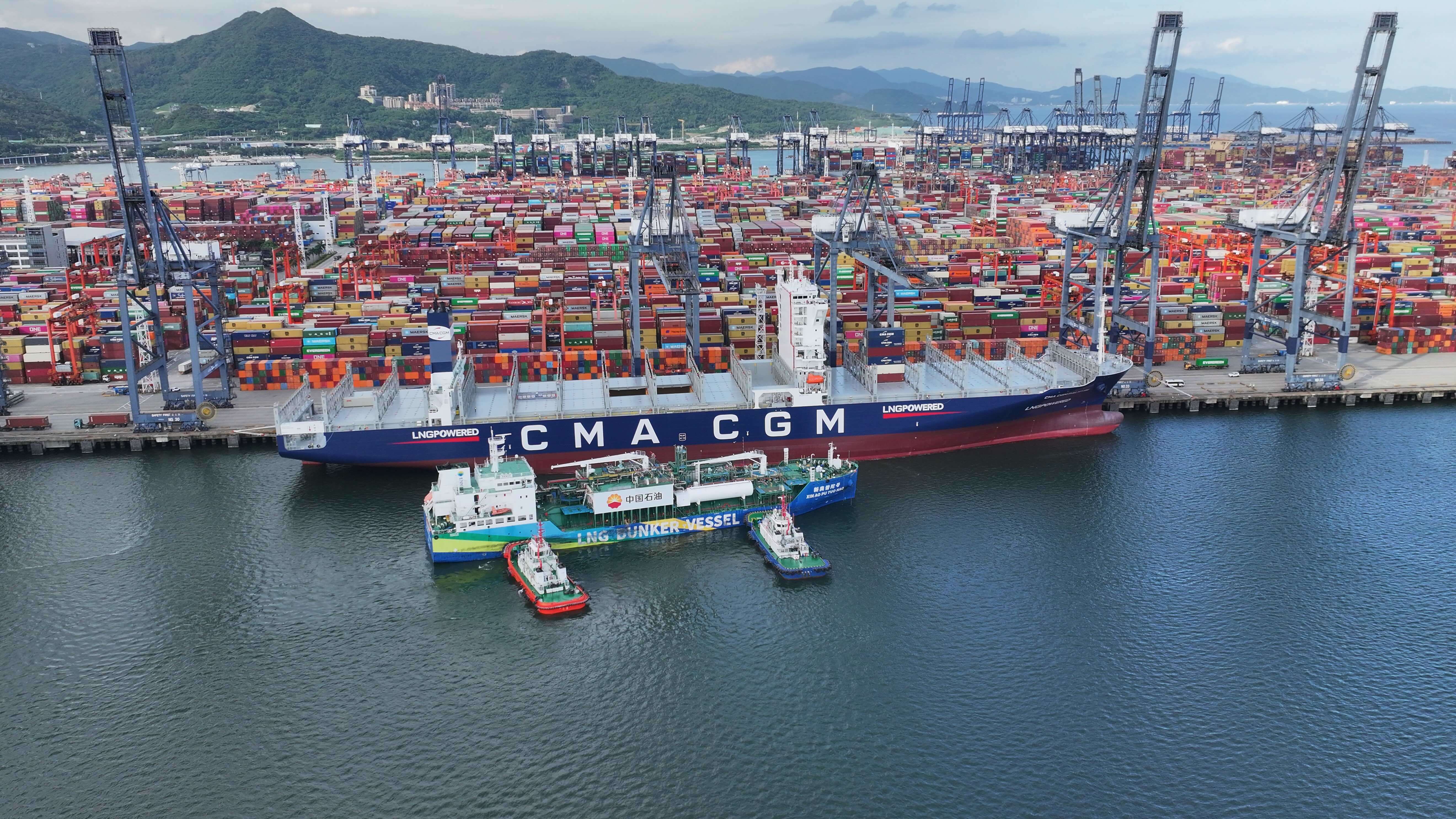 深圳盐田港2025年上半年LNG加注量已超去年全年总额,创同期新高