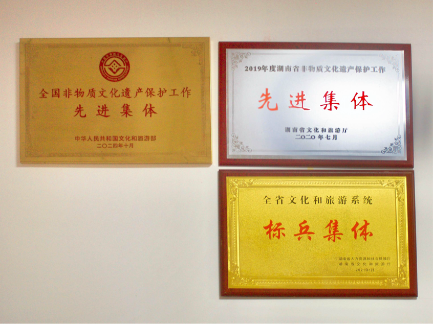 长沙理工大学暑期实践团队走进隆回县非物质文化遗产保护中心