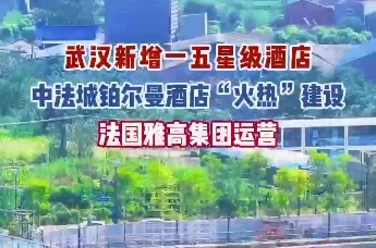 武汉新增一五星级酒店