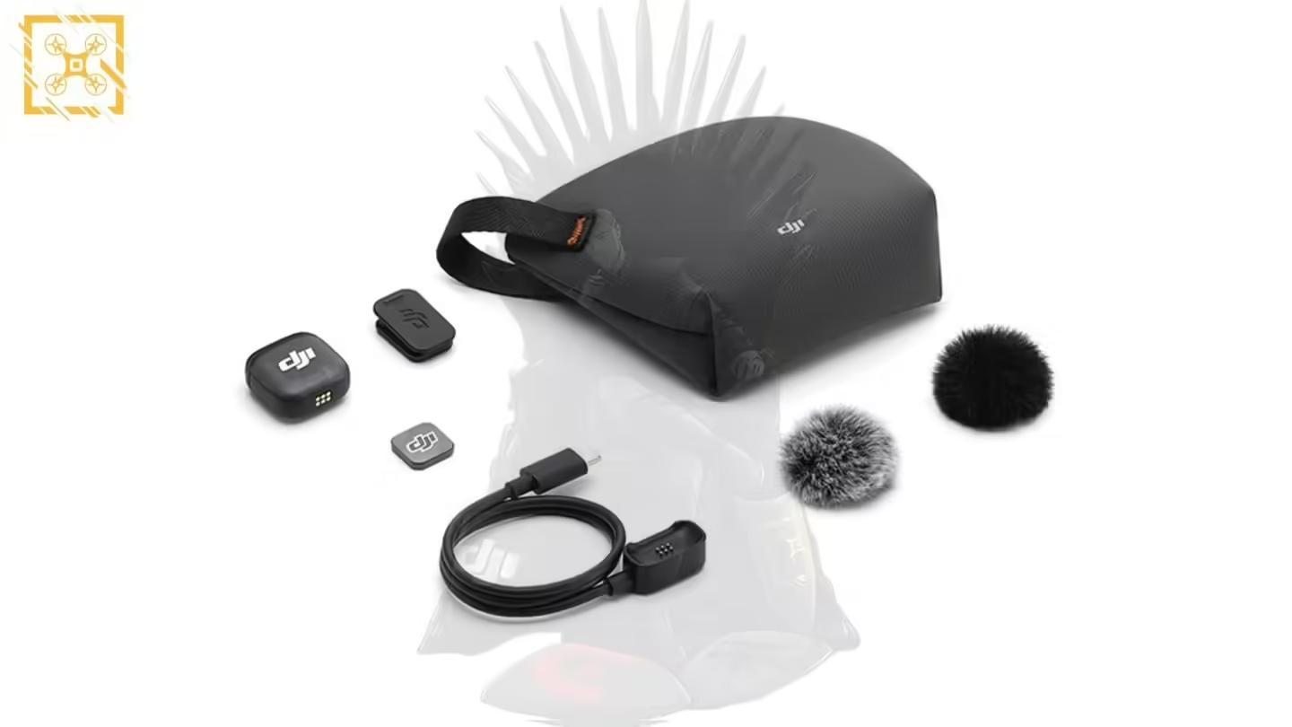 大疆Mic 3无线麦克风及其配件渲染图曝光