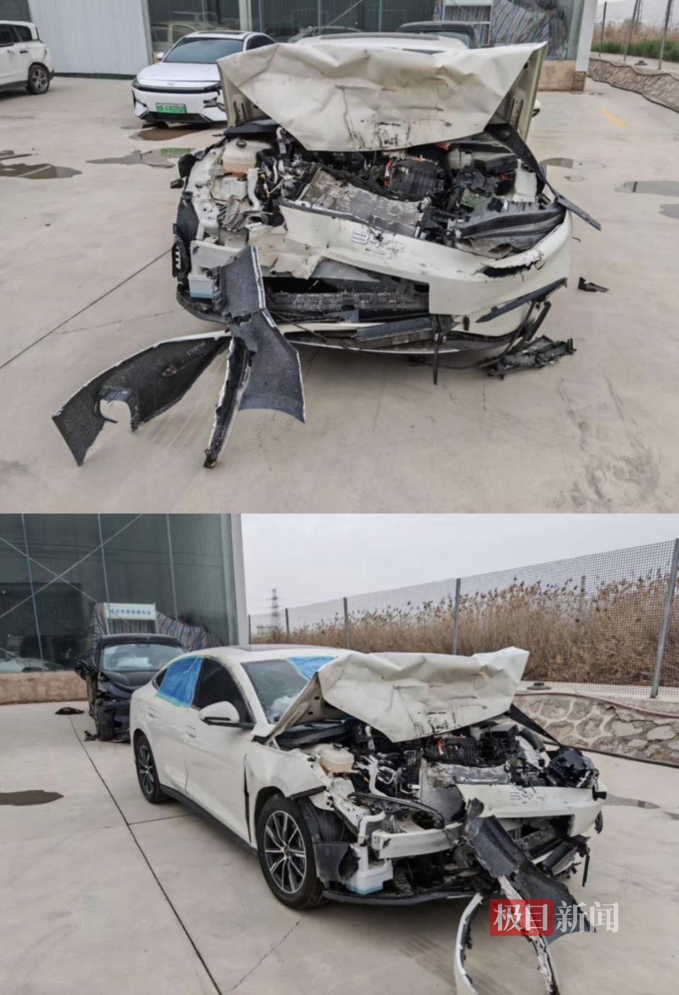 白女士男友所驾小车（图源：受访者）