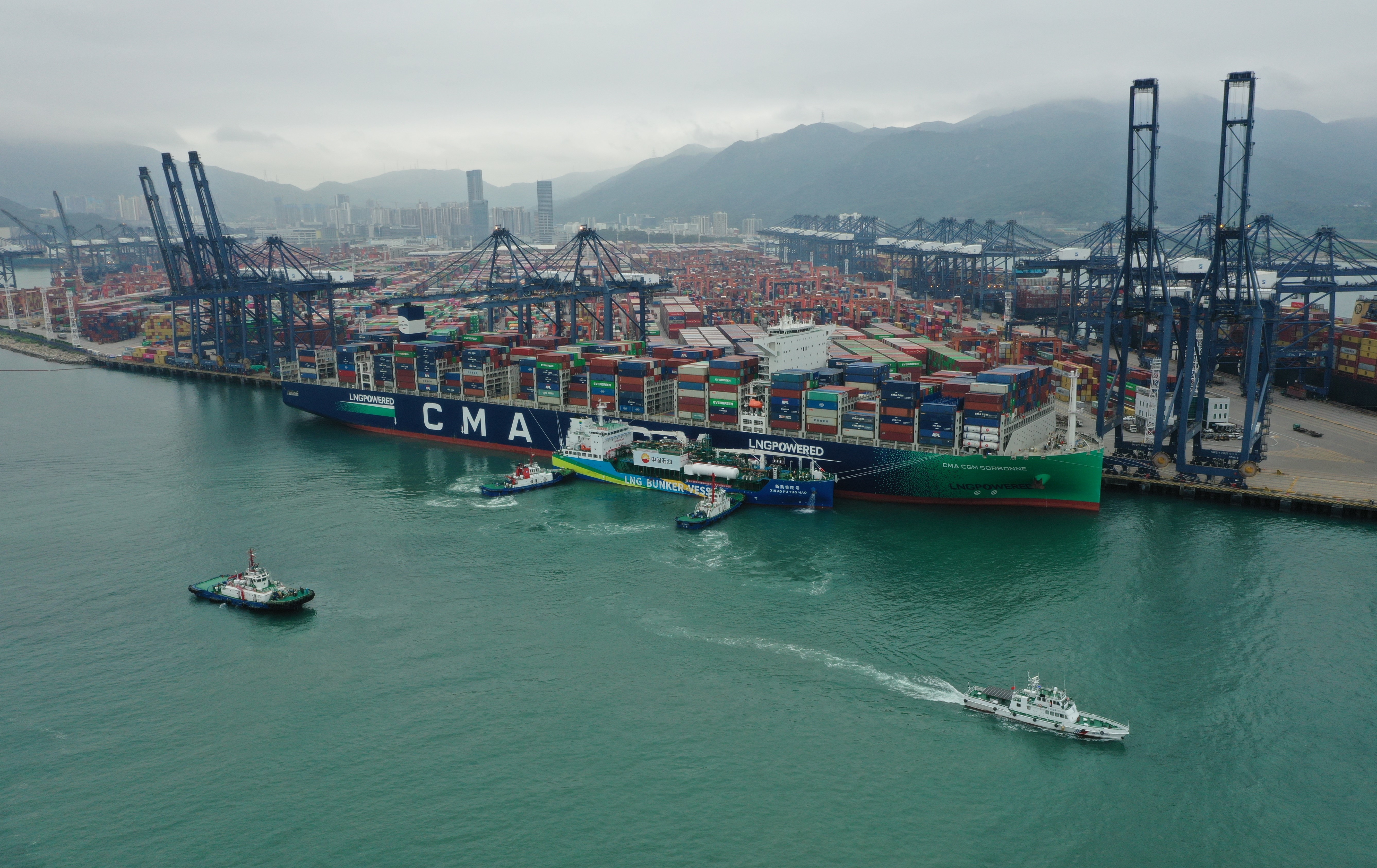 深圳盐田港2025年上半年LNG加注量已超去年全年总额,创同期新高