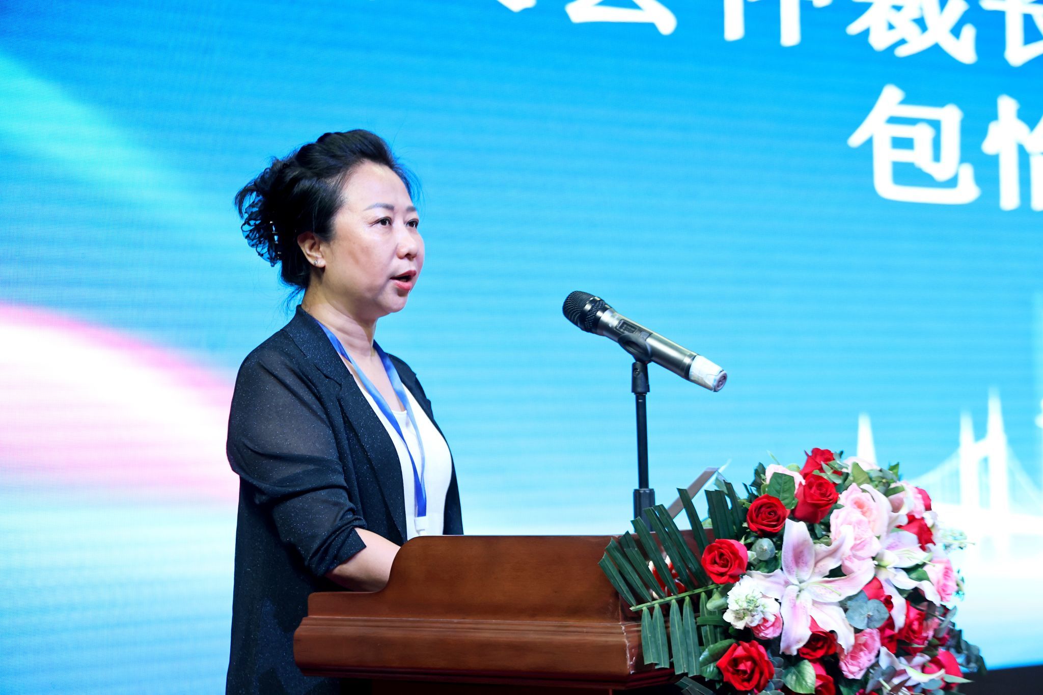 仲裁长包怡红教授发言