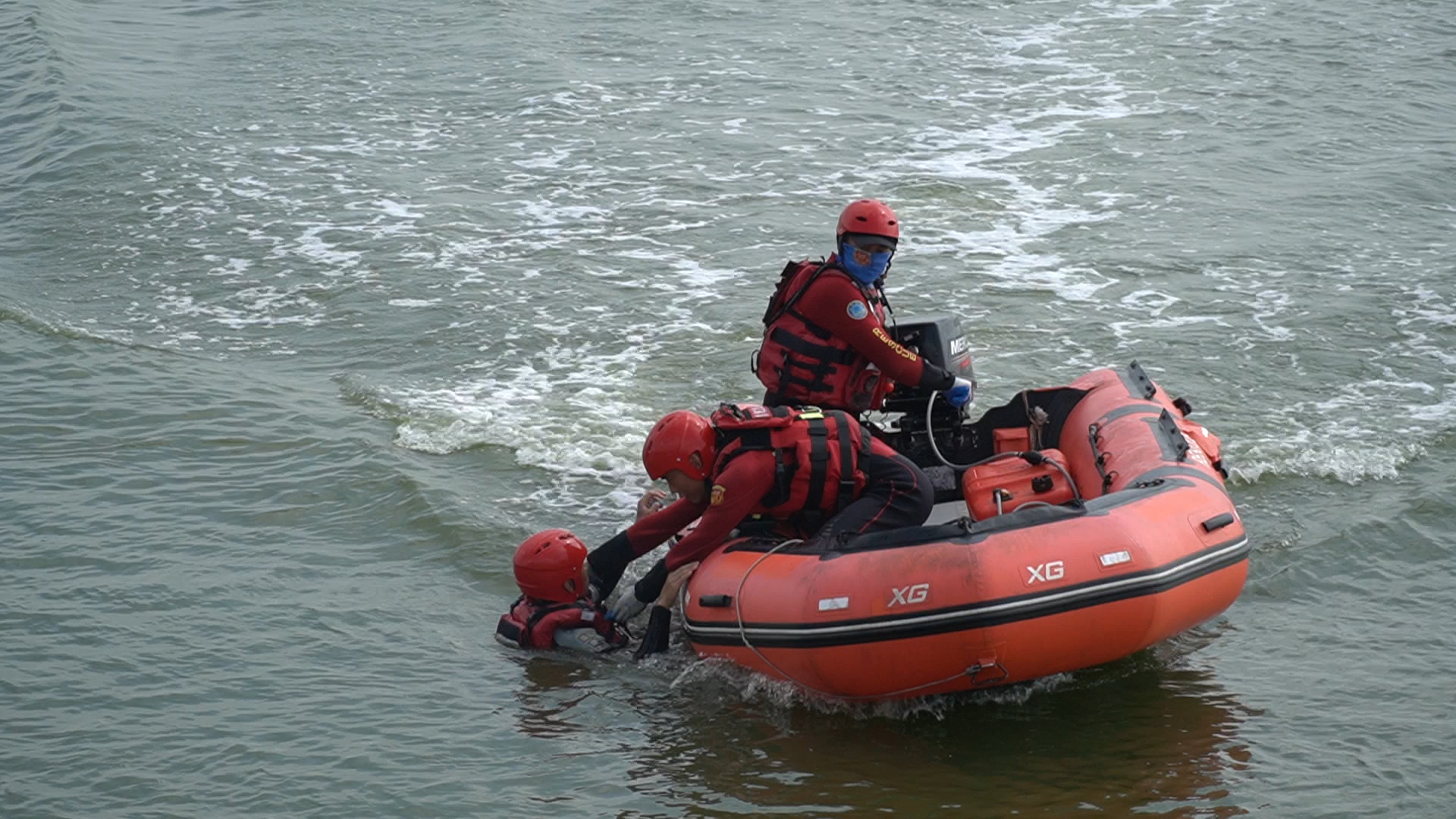 潍坊滨海区组织开展防汛综合应急演练