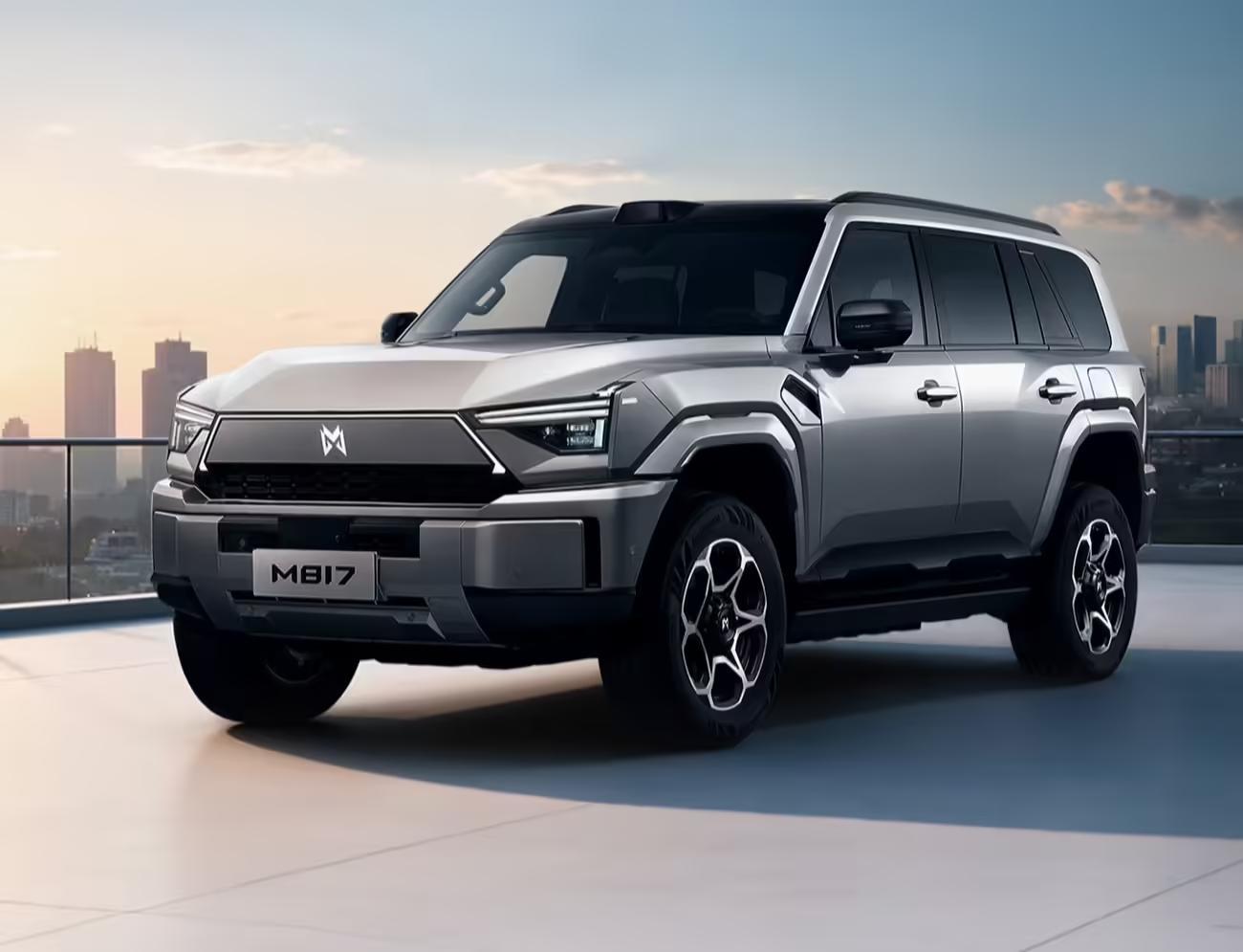 猛士M817越野车7月17日开启预售,号称“东风x华为智野第一车”