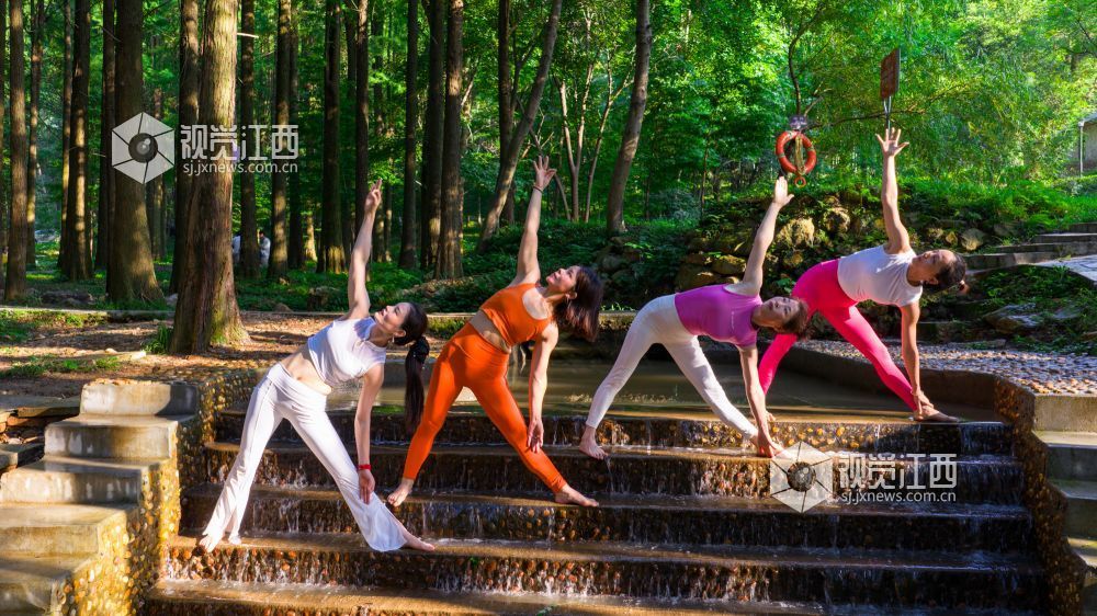 2025年7月5日在江西省吉安市新干县云峰岭林场拍摄的画面。