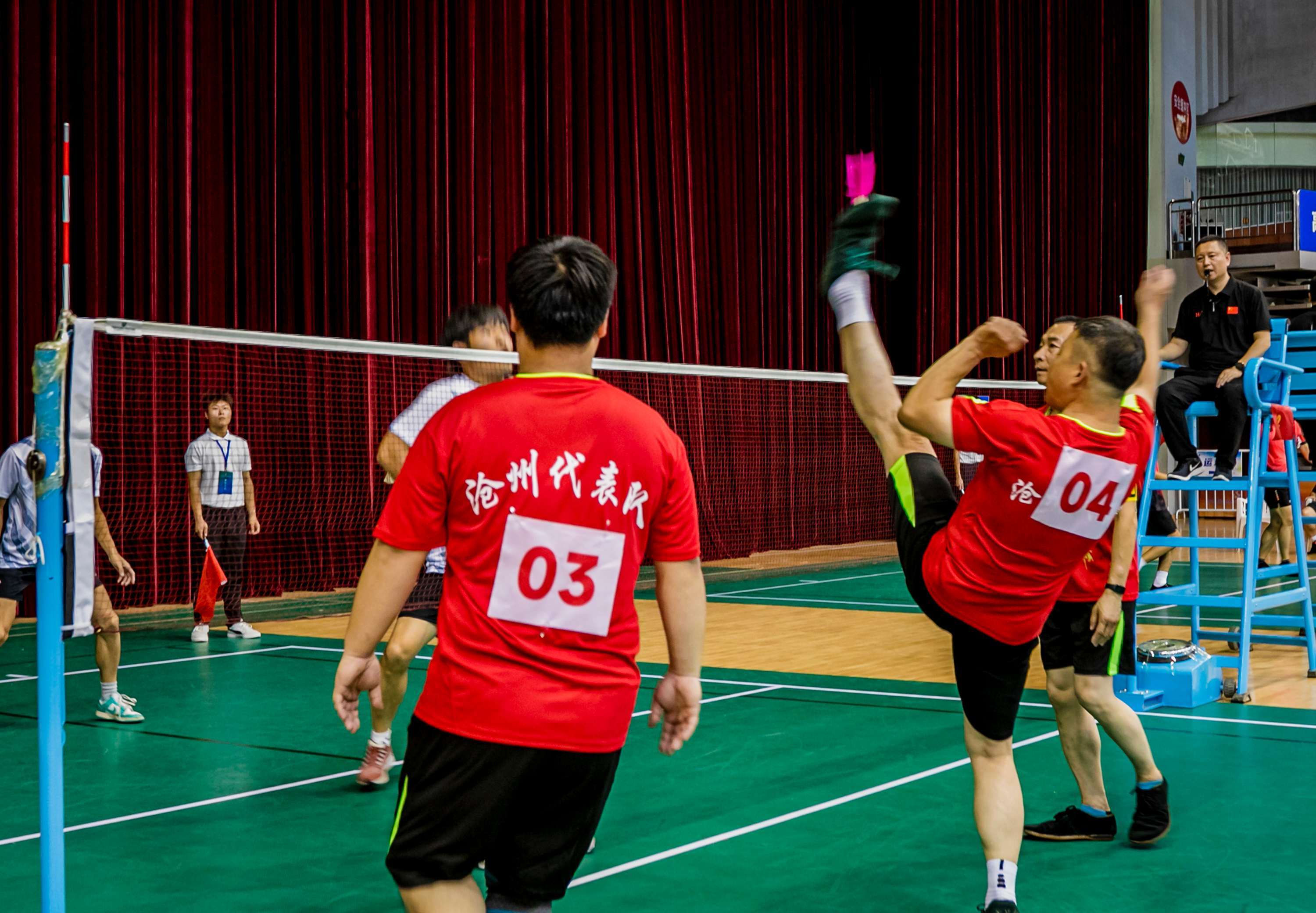 【组图】河北沧州：“毽舞运河，齐聚狮城”