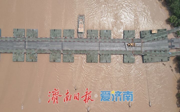 黄河济南段安全度汛，泺口浮桥今日将恢复通行