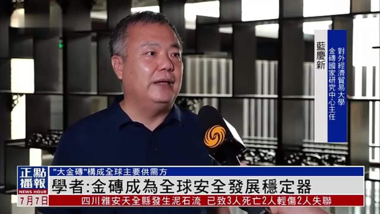 内地学者：金砖成为全球安全发展稳定器