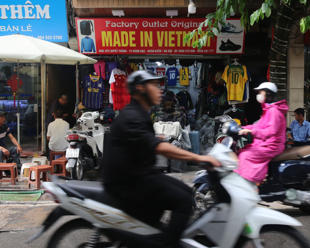 ▎越南是第二个与美国达成贸易协议的国家,美国将对越南出口产品征收20%关税。图源:EPA