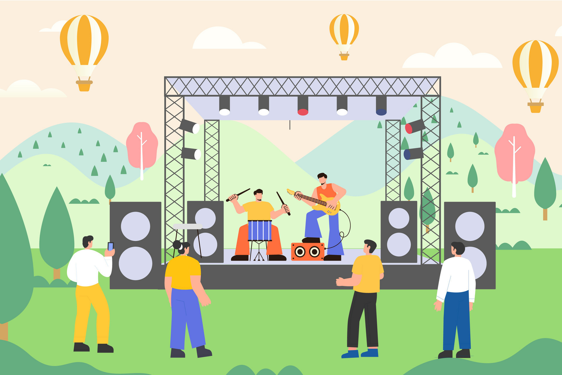 聆听美妙旋律 平度15场“城市音乐角”演出等你来打卡