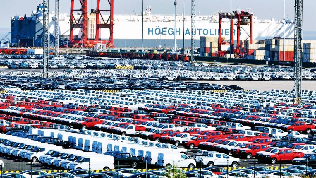 海通(太仓)汽车码头。本文图/太仓市委宣传部供