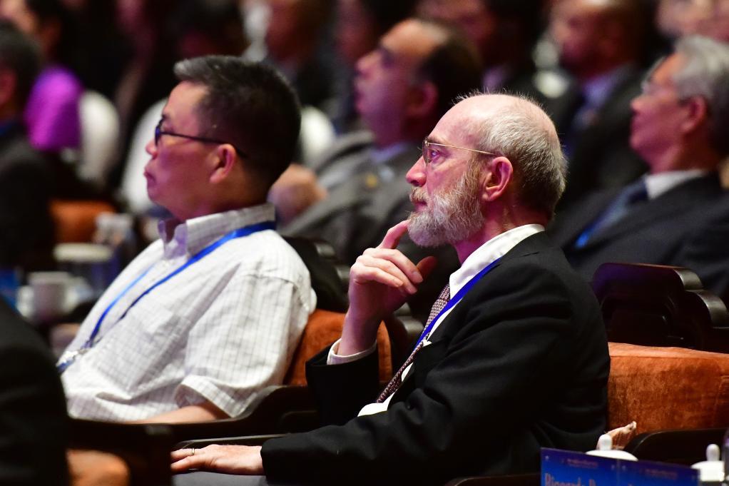 7月9日,与会嘉宾出席第十一届尼山世界文明论坛。新华社记者朱峥 摄