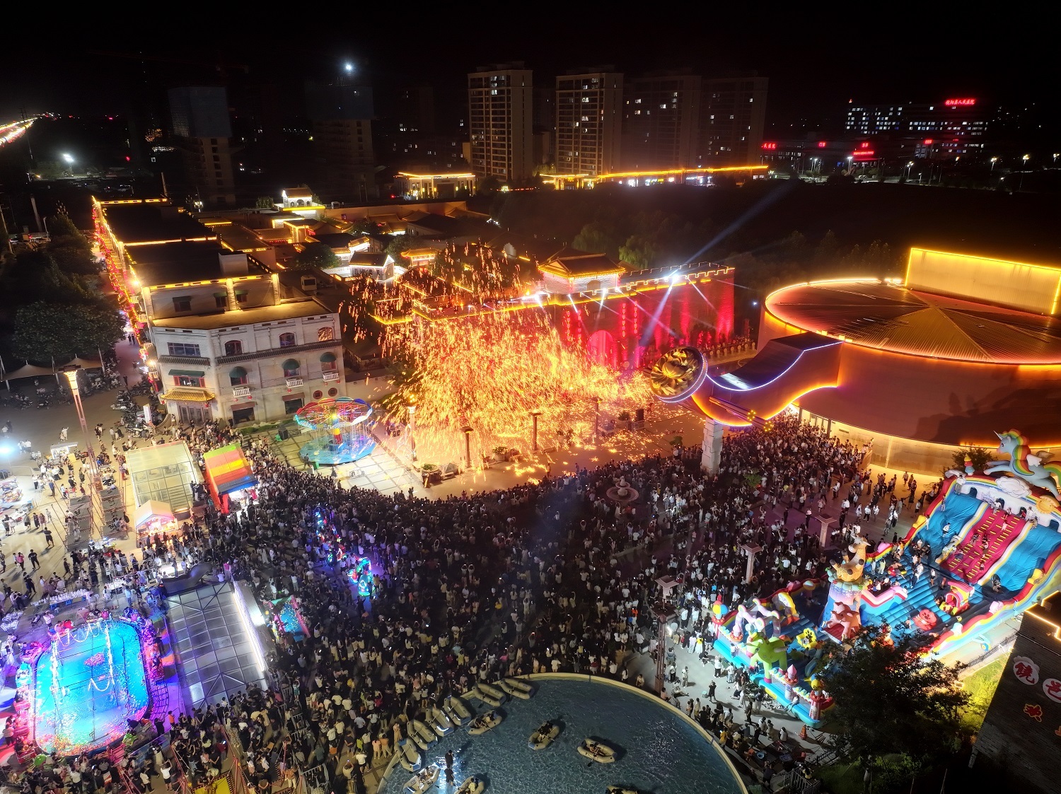 衡水市饶阳县：夜游文化周开启夏夜狂欢