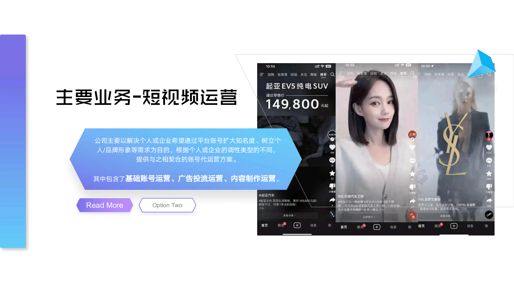 图为企业主要业务展示