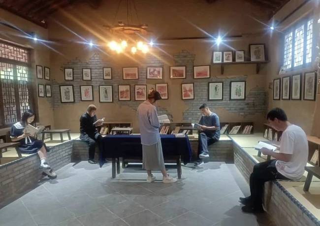 华亭这处漂流书吧 解锁乡村游慢时光