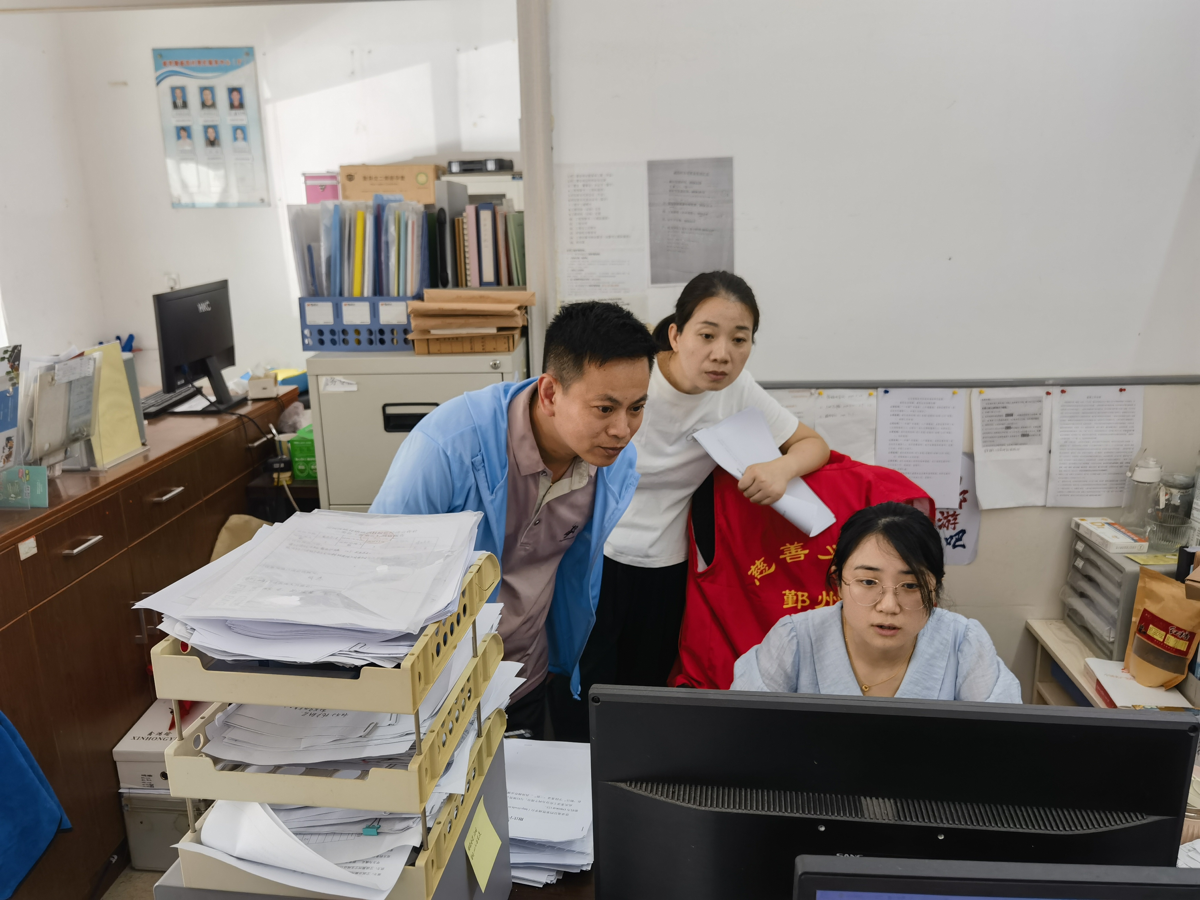 鄞州区档案馆深入咸祥镇开展农村“三资”档案专项调研与指导