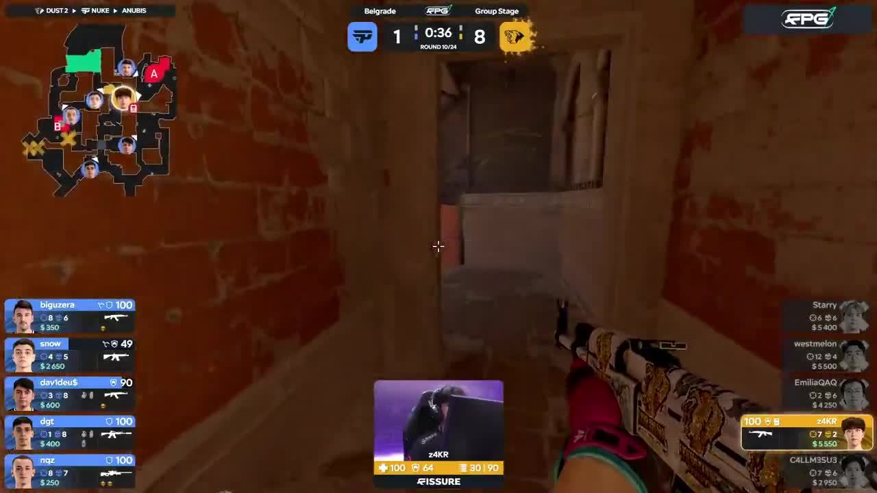 FISSURE S1：LVG 2-1击败paiN，z4kr带伤贡献1v5史诗级残局