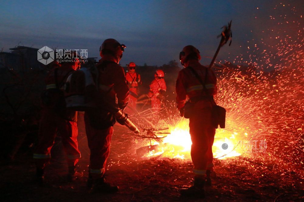 2025年7月15日，江西省吉安市吉州区专业森林消防大队开展年度森林防灭火应急演练。
