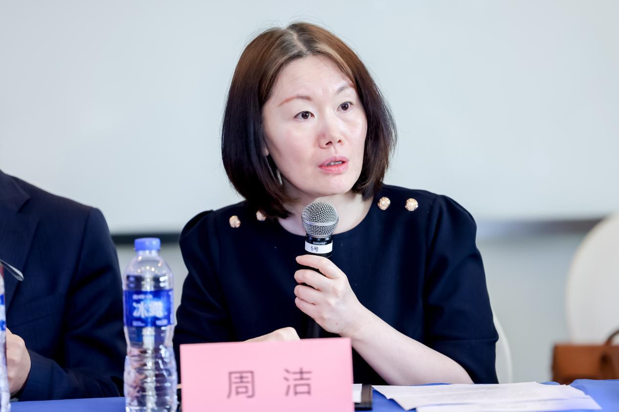 国际救助儿童会（英国）北京代表处首席代表周洁致辞