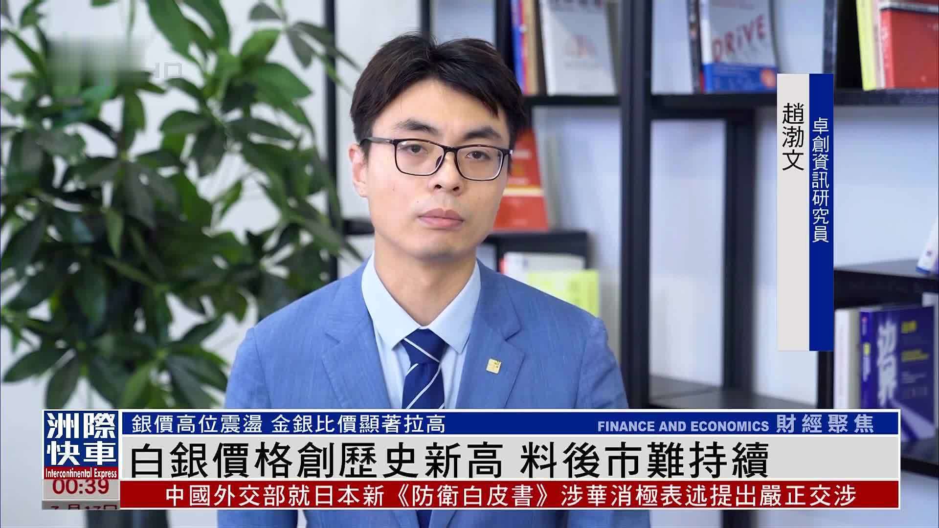 白银价格创历史新高 料后市难持续
