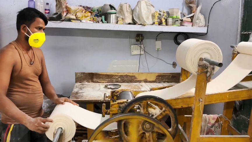 唯一让印度人尊敬的中国美食，拼命学会制作，为了干净还戴上口罩