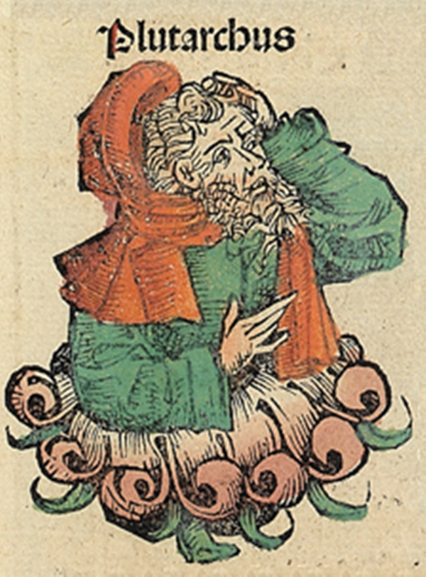 《纽伦堡编年史》中的普鲁塔克插图