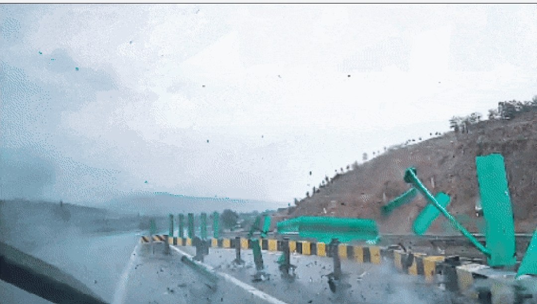 甘肃曝光交通典型案例:轿车斑马线不礼让撞伤人