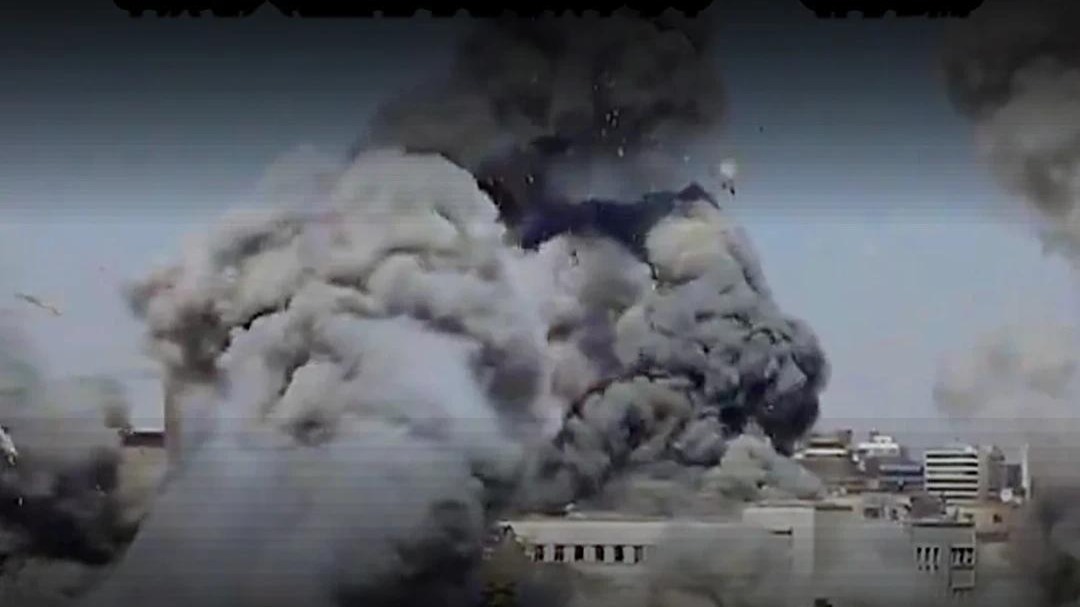 朱拉尼的“总统府”，被以色列的炸弹一锅端