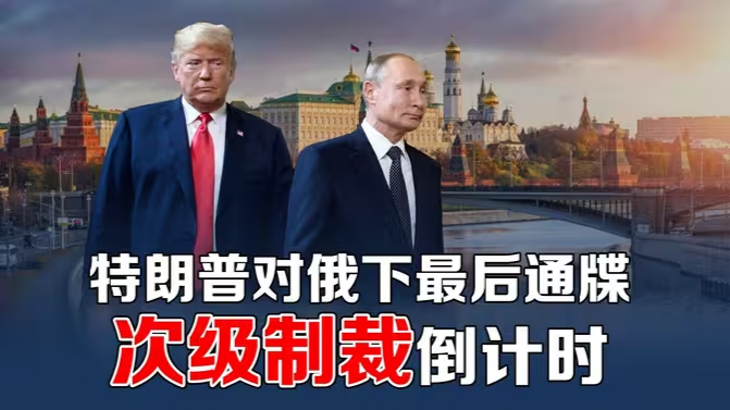 特朗普对俄下50天最后通牒！次级制裁倒计时，俄油买家危了