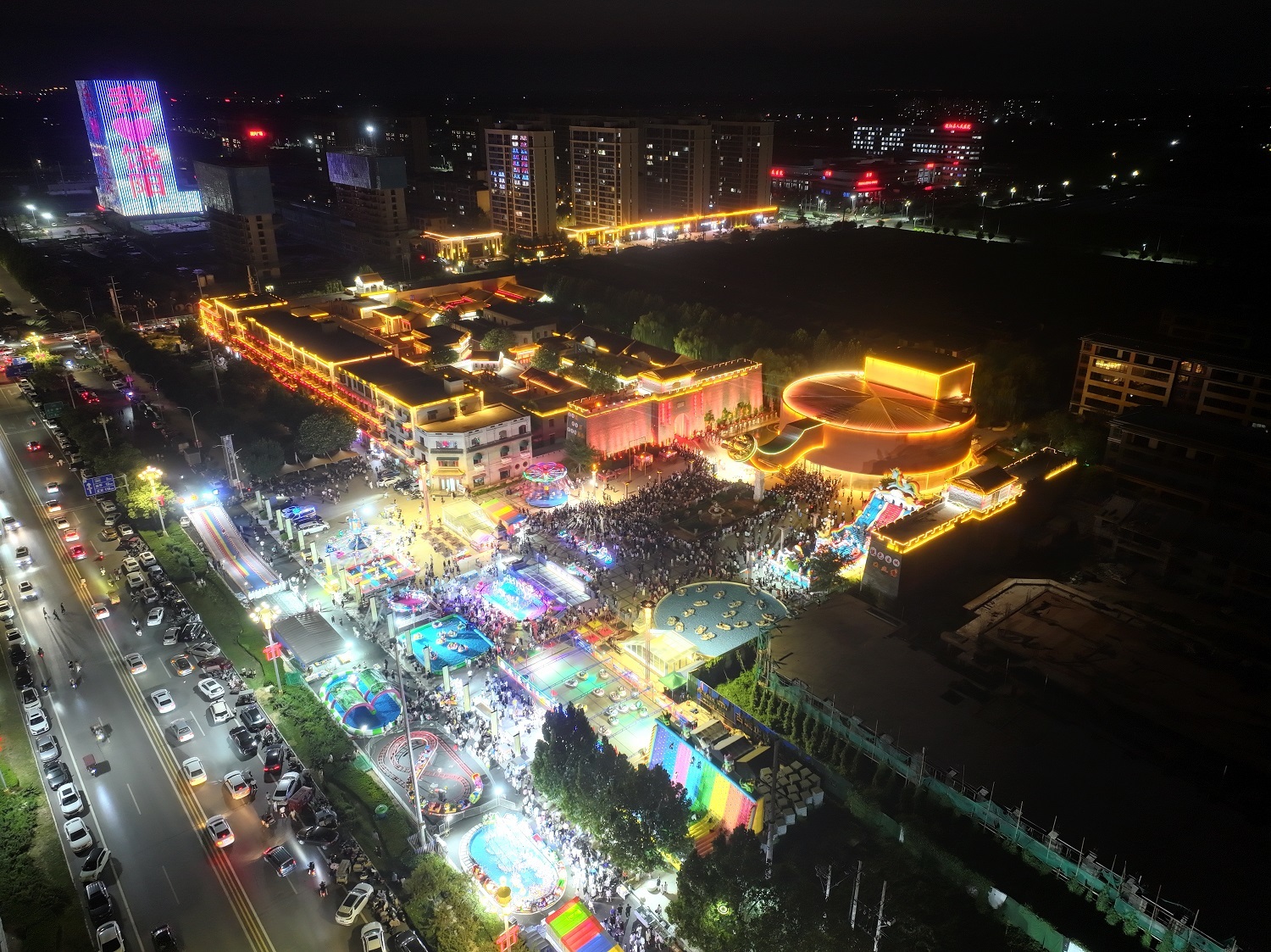 衡水市饶阳县：夜游文化周开启夏夜狂欢