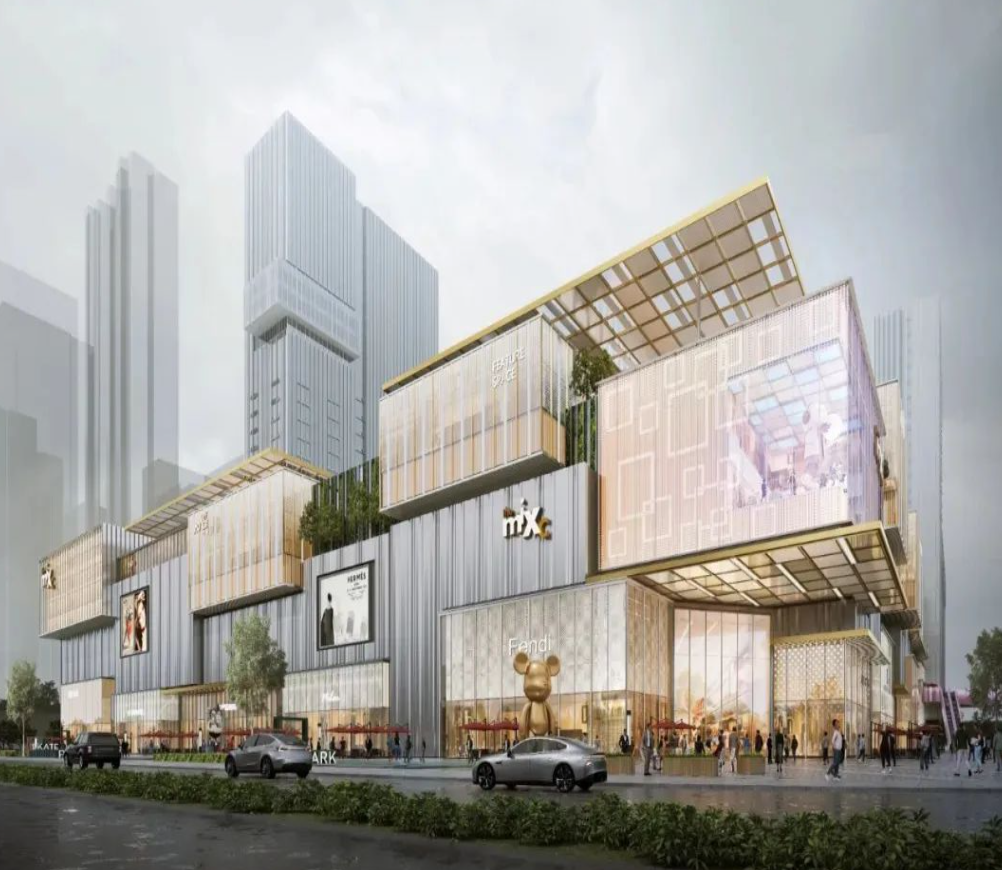 禅城万象天地落地效果图