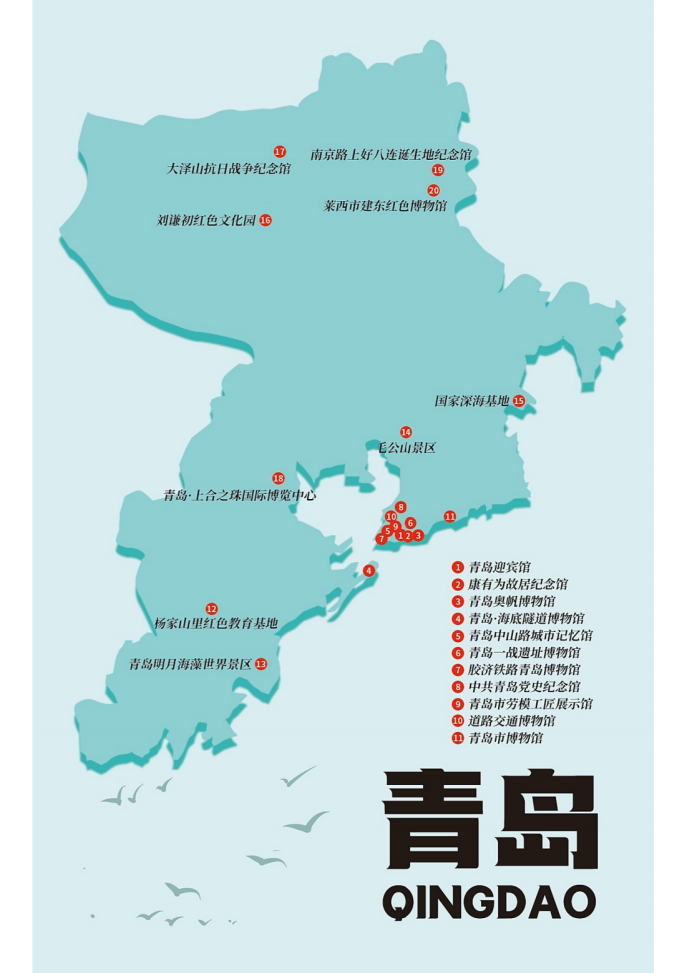 跟着青岛红色地标打卡护照,开启一场“红色之旅”