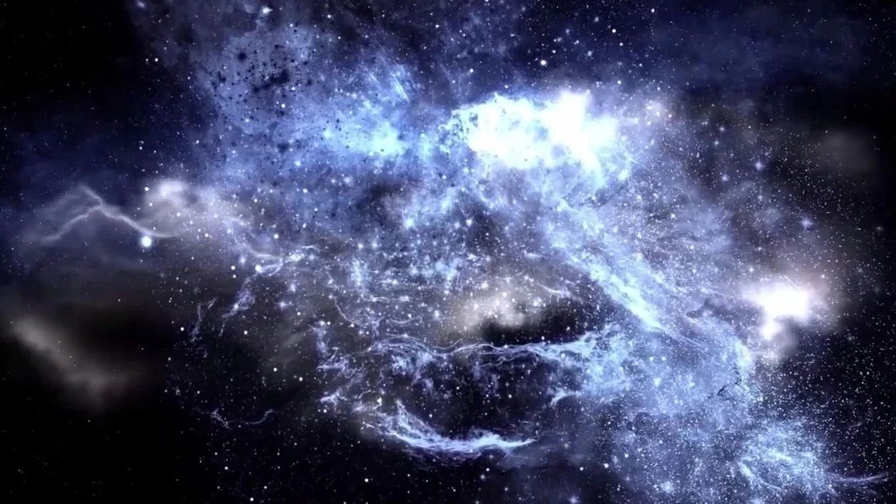 遨游太空，非常美丽，最后回到太阳系