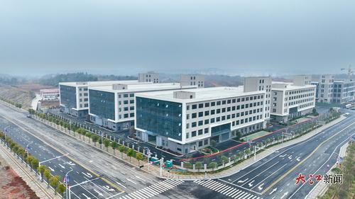 共青城低空经济产业制造中心。潘成摄