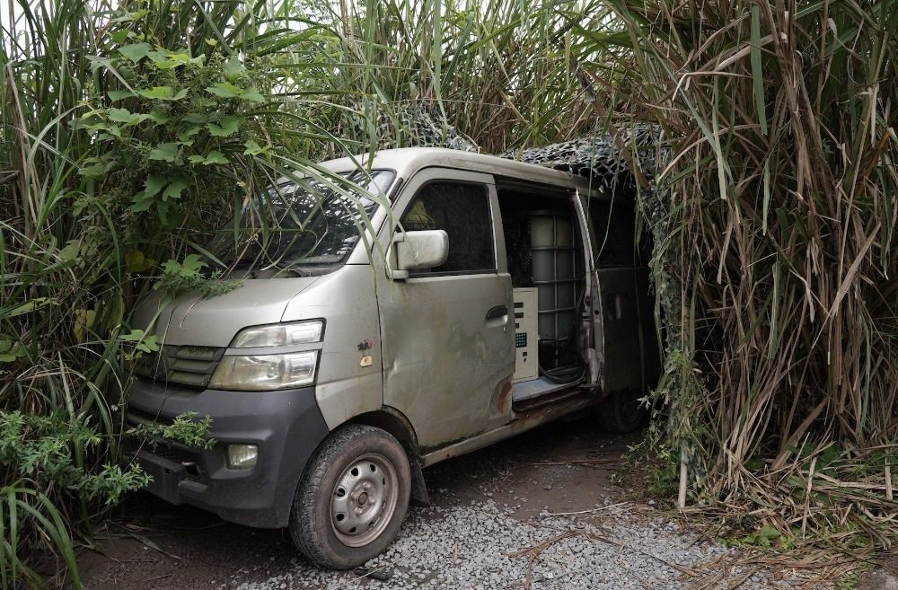 ▲合川区草街街道玉龙村黑加油点。市应急管理局供图