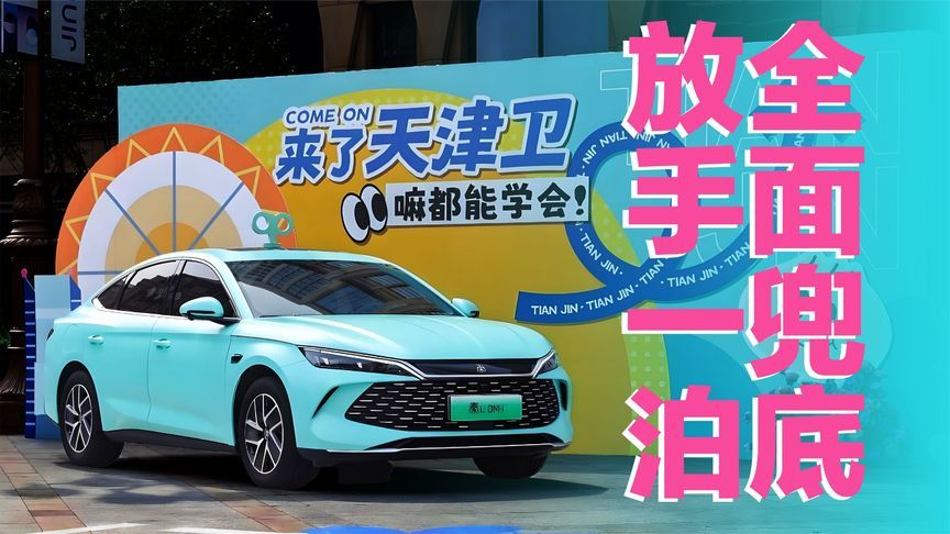 秦L放手一泊，比亚迪全面兜底